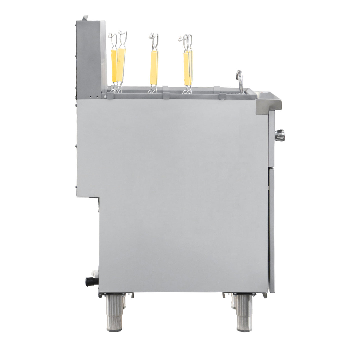Flamaster FLM-PC11-NG 15 1/2" 11 Gallon Gas Pasta Cooker, Natural Gas, 122,000 BTU