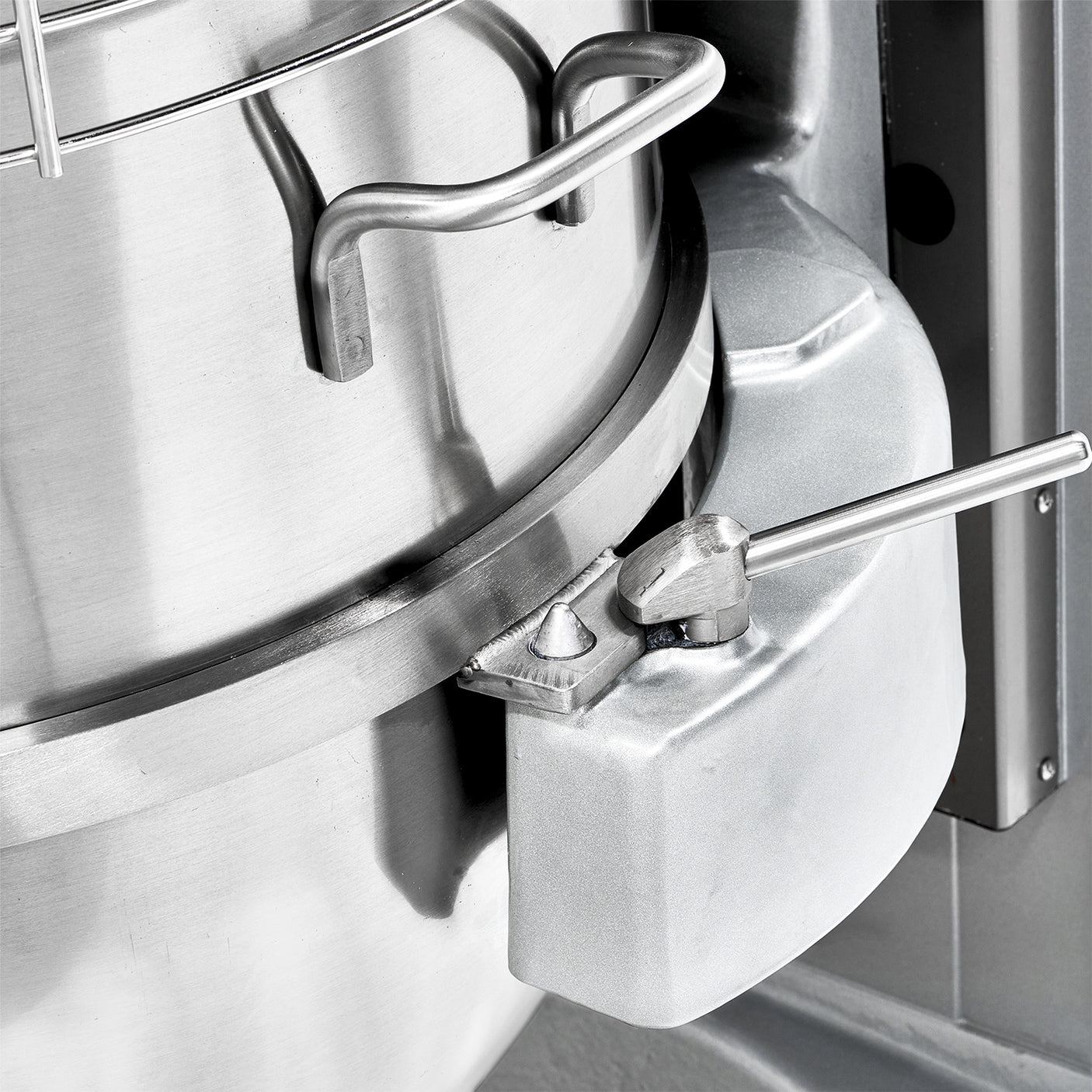 Hobart HL300 Legacy+ 30 Qt. Planetary Floor Mixer with Guard & Standard Accessories - 120V, 3/4 HP