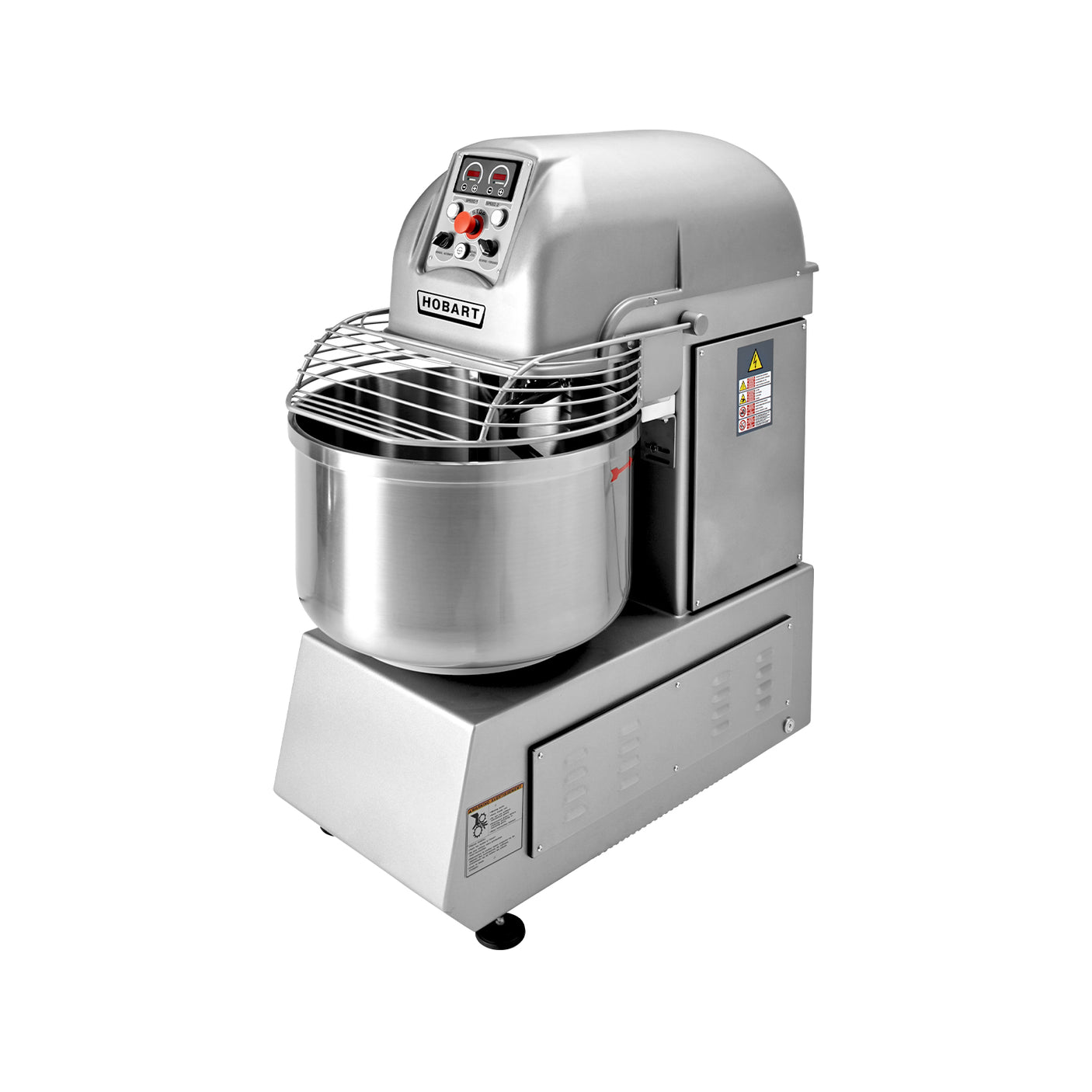 Hobart Legacy HSL130 100 Qt. / 130 lb. Two-Speed Spiral Dough Mixer - 208V, 3 Phase, 6 HP