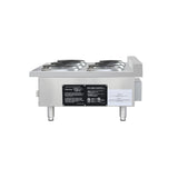 Flamaster FLM-EHP36 36" Commercial Electric Hot Plate - 6 Burners, 208V, 3 Phase