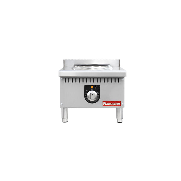 Flamaster FLM-EHP15S 15" Commercial Electric Hot Plate - 1 Burner, 208V/240V, 1 Phase