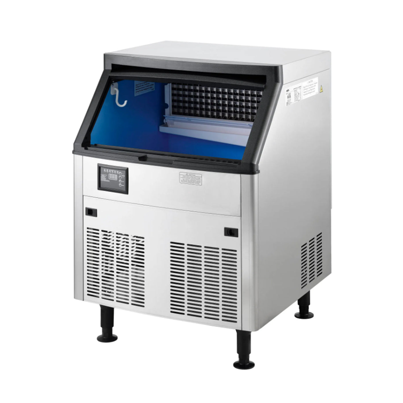 Polarman PLM-289S 26" Air-Cooled Cube 280 lb Undercounter Ice Machine with 80 lb Bin