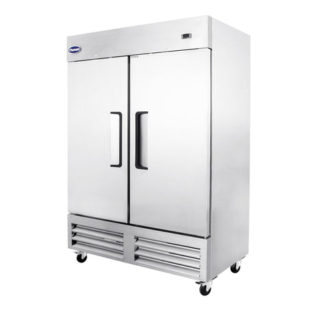 Chumart CM-54RS 53 15/16" Reach-In Refrigerator with Double Solid Doors, Bottom Mount, Stainless Steel, 49 cu. ft.