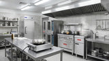 Polarman PLM-27RS 26 3/4" Reach-In Refrigerator with Single Solid Door, Bottom Mount, Stainless Steel, 23 cu. ft.