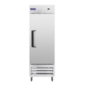 Polarman PLM-27FS 26 3/4" Reach-In Freezer with Single Solid Door, Bottom Mount, Stainless Steel, 23 cu. ft.