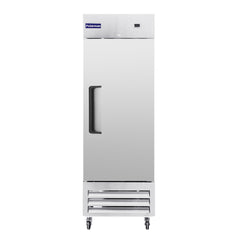 Polarman PLM-27FS 26 3/4" Reach-In Freezer with Single Solid Door, Bottom Mount, Stainless Steel, 23 cu. ft.