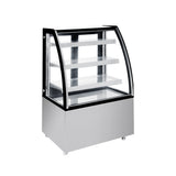 Polarman PLM-271A 36″ Curved Glass Refrigerated Bakery Display Case with LED Lighting