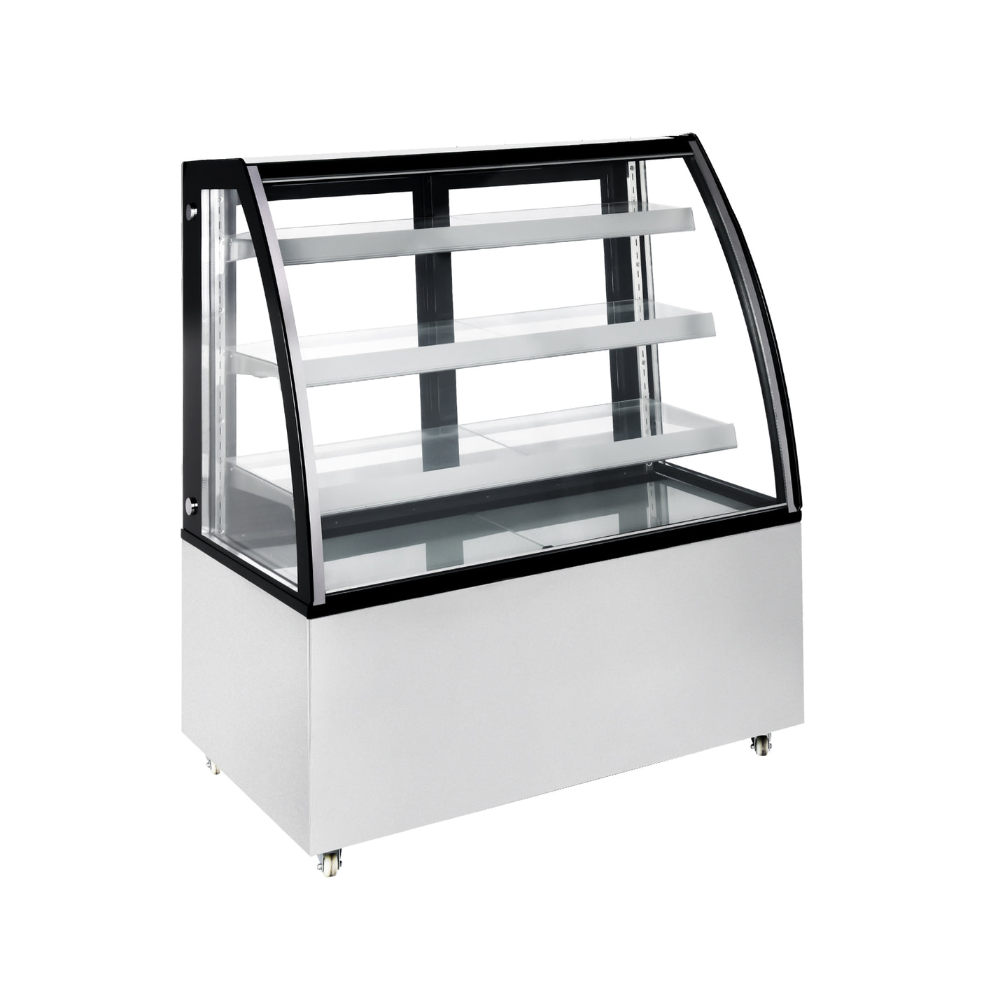 Polarman PLM-371A 48″ Curved Glass Refrigerated Bakery Display Case with LED Lighting