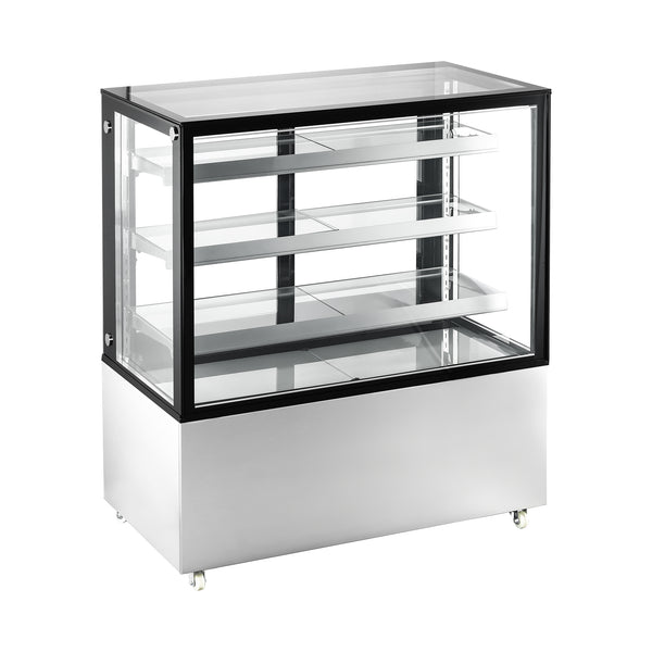 Polarman 48″ Flat glass Refrigerated Showcase With LED Lights ARC-371Z