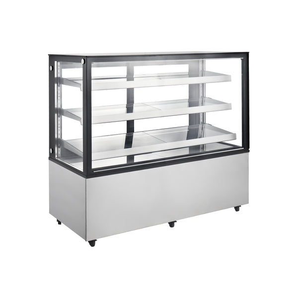 Polarman 60″ Flat glass Refrigerated Showcase With LED Lights ARC-471Z