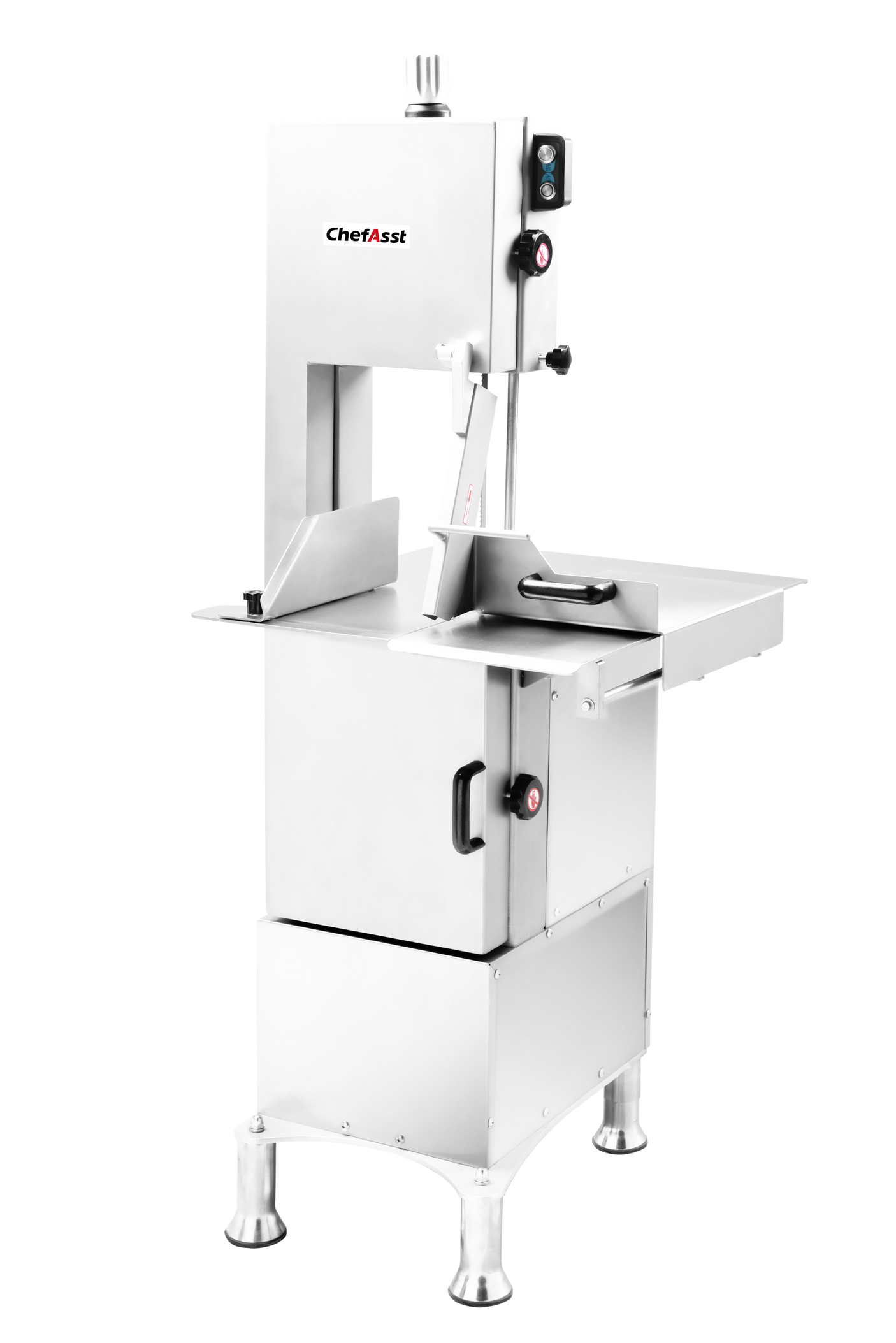 ChefAsst HLS-2020 80" Blade Stainless Steel Floor Model Vertical Band Meat Saw