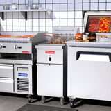 Flamaster FLM-EF50 15 1/2" Electric Floor Fryer, 50 lb, 208V/3 Phase