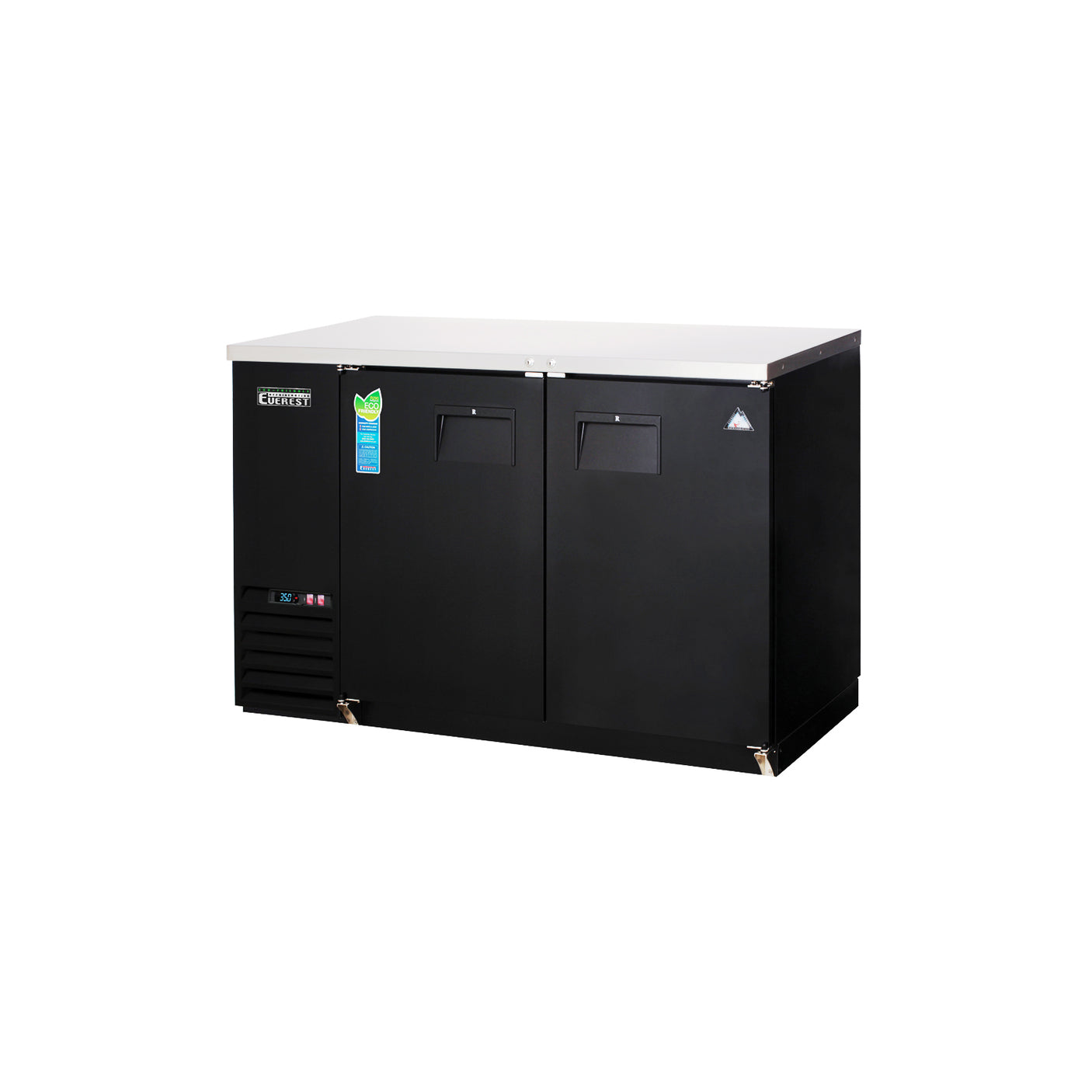 Everest EBB48-24 49" Back Bar Cooler, 2 Solid Doors, 13 cu. ft.