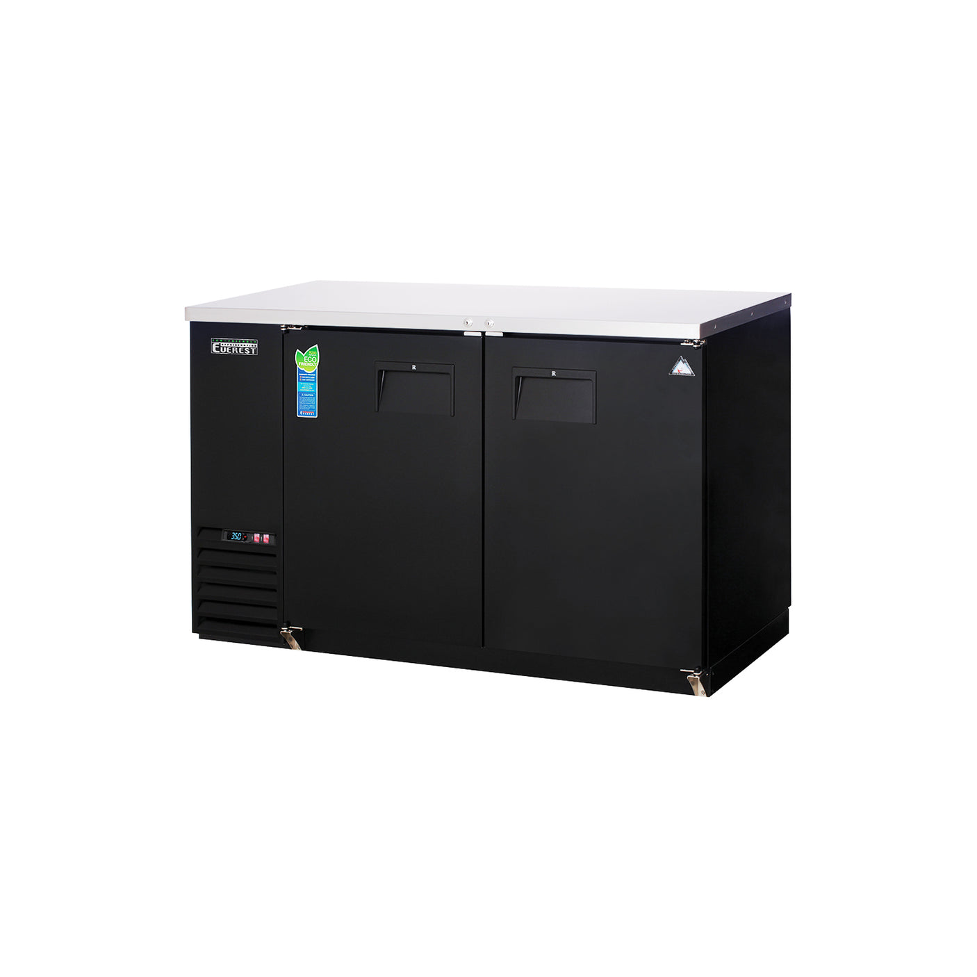 Everest EBB48 49" Back Bar Cooler, 2 Solid Doors, 14 cu. ft.