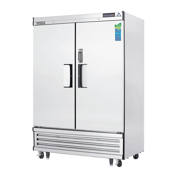 Everest EBF2-LAB 54 1/8" Laboratory Freezer 2 Solid Full Doors,  Stainless Steel,  33 cu. ft.