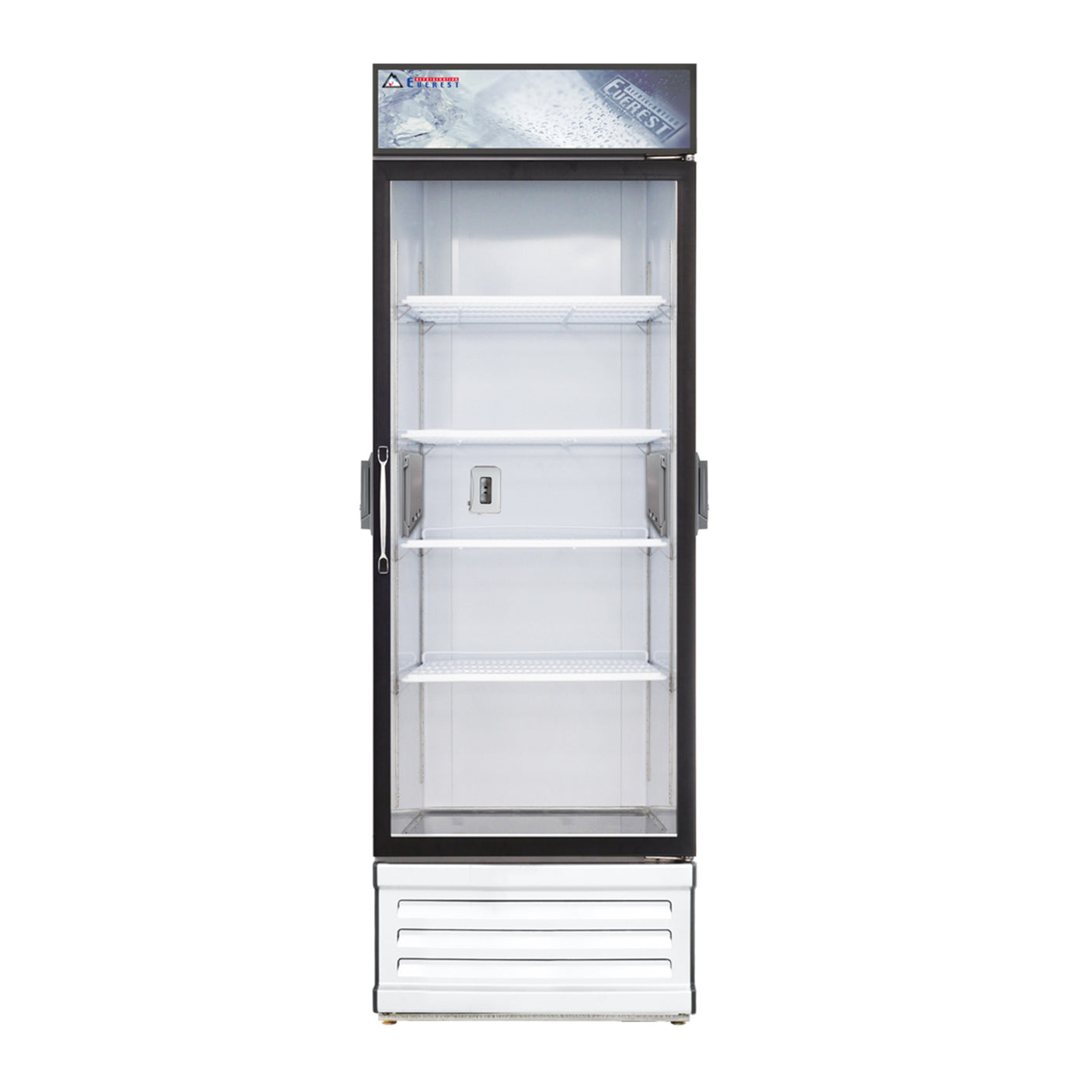 Everest EMGR24C 28 3/8" White 25 cu. ft Chromatography Refrigerator, Single Swing Door