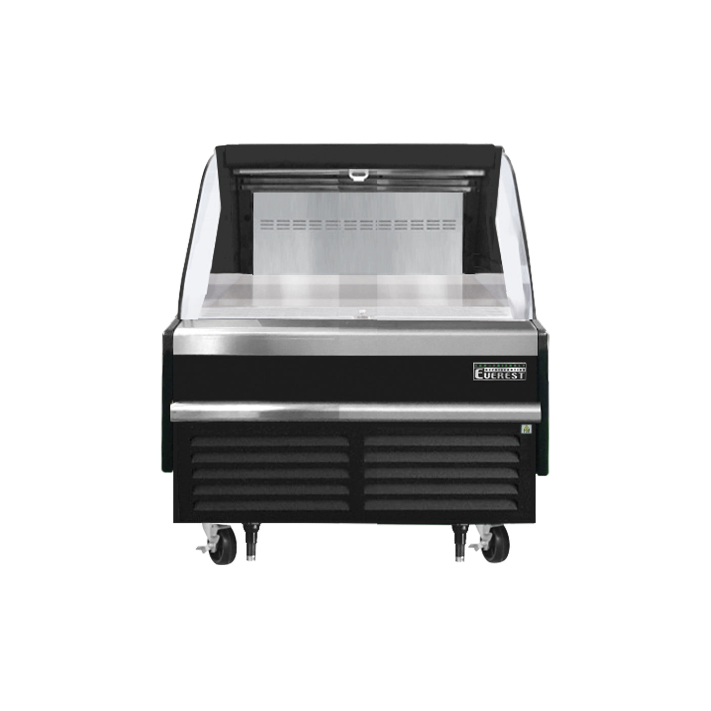 Everest EOMH-36-B-35-S 37 1/4" Black 5.6 cu. ft Open Air Merchandiser