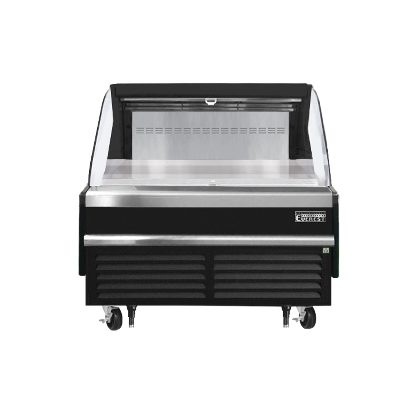 Everest EOMH-48-B-35-S 48" Black 7.3 cu. ft Open Air Merchandiser