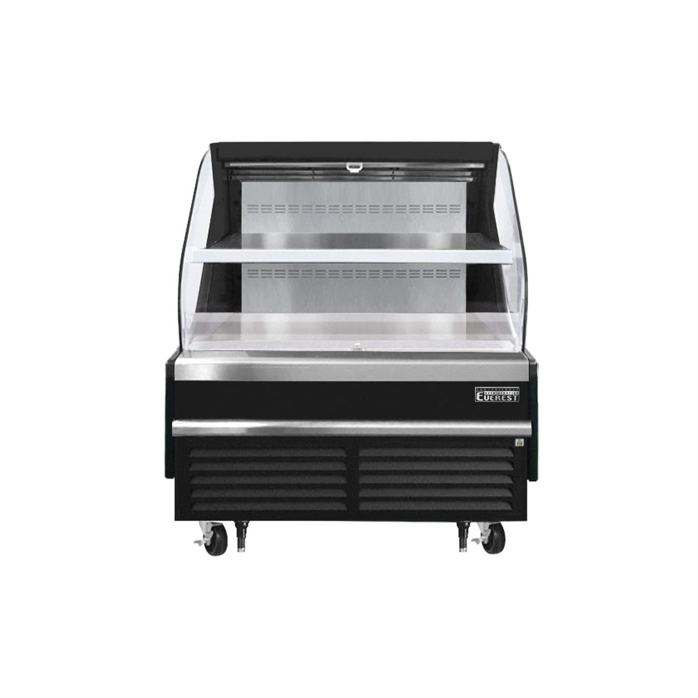 Everest EOMH-48-B-35-T 48" Black 9.7 cu. ft Open Air Merchandiser