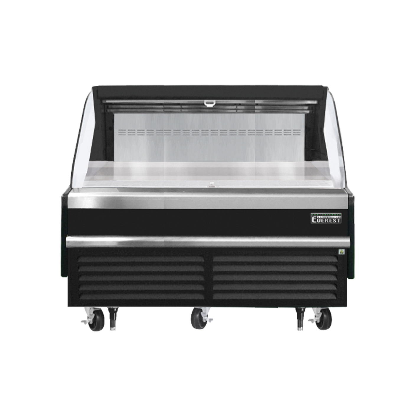Everest EOMH-60-B-35-S 60" Black 9.3 cu. ft Open Air Merchandiser