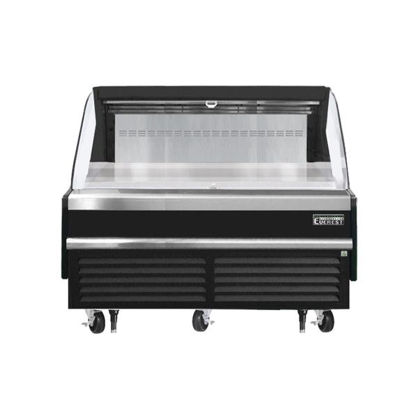 Everest EOMH-60-B-35-S 60" Open Air Merchandisers, Black Exterior, 9.3 cu. ft.