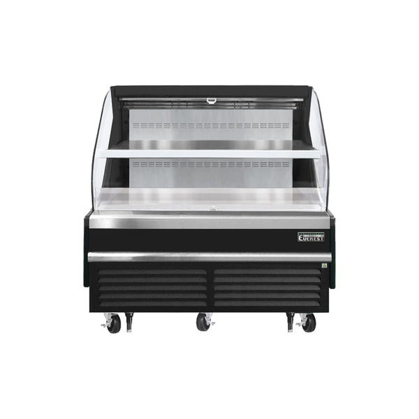 Everest EOMH-60-B-35-T 60" Open Air Merchandisers, Black Exterior, 12.3 cu. ft.