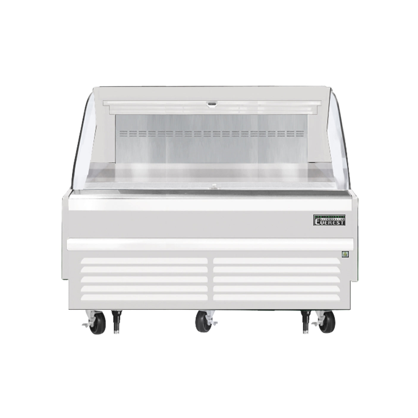 Everest EOMH-60-W-35-S 60" White 9.3 cu. ft Open Air Merchandiser
