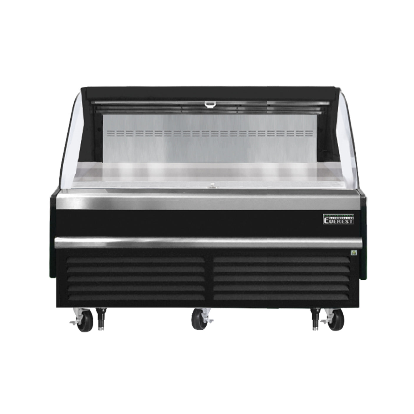 Everest EOMH-72-B-35-S 73 1/4" Black 11.4 cu. ft Open Air Merchandiser