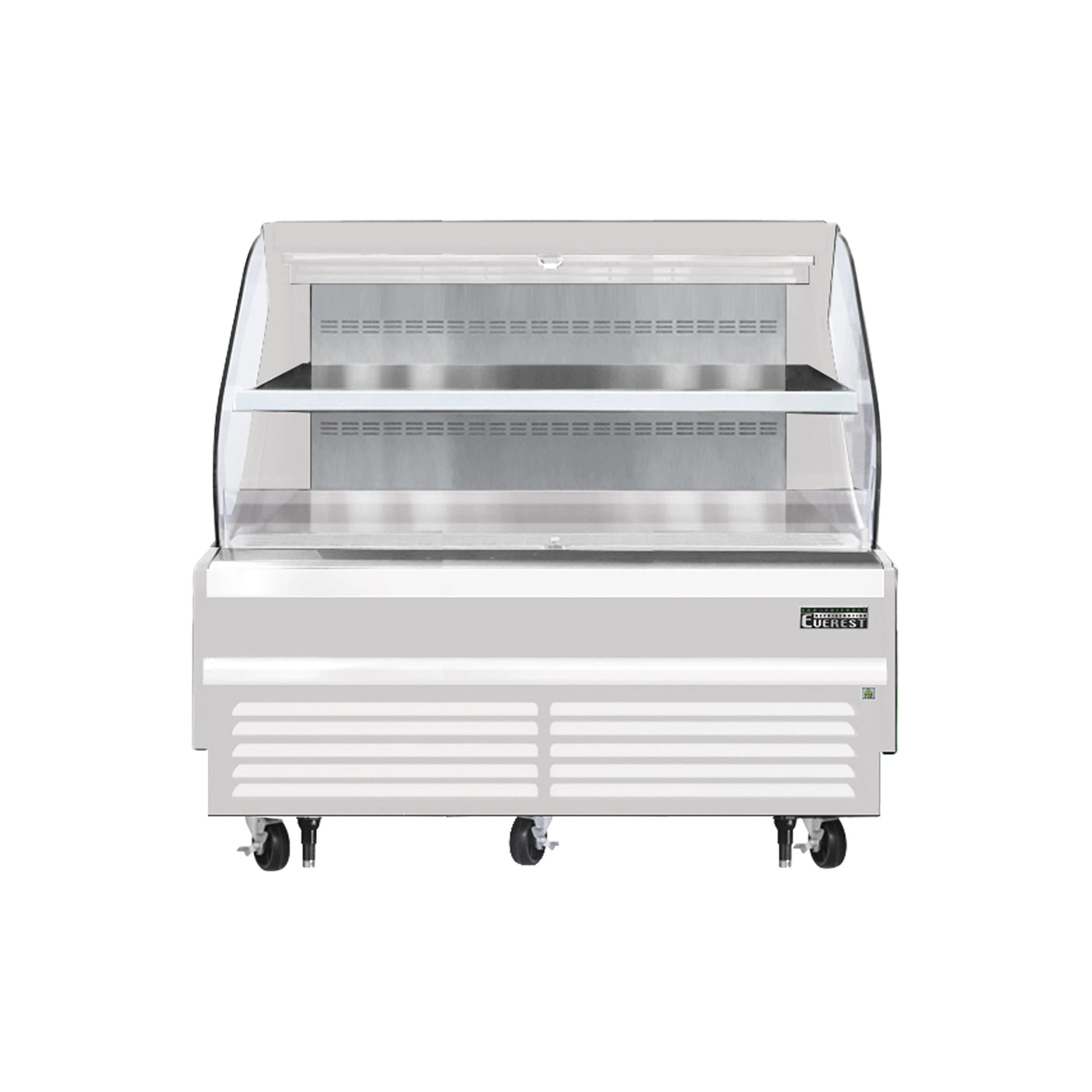 Everest EOMH-72-W-35-T 73 1/4" White 15.2 cu. ft Open Air Merchandiser