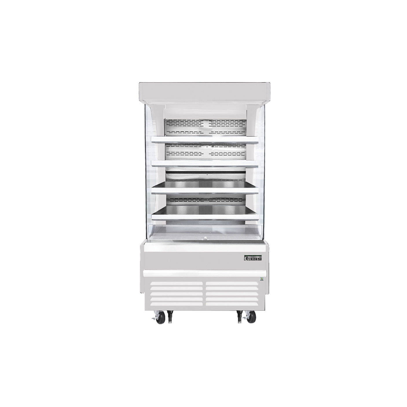 Everest EOMV-36-W-35-T 37 1/4" White 18.2 cu. ft Open Air Merchandiser