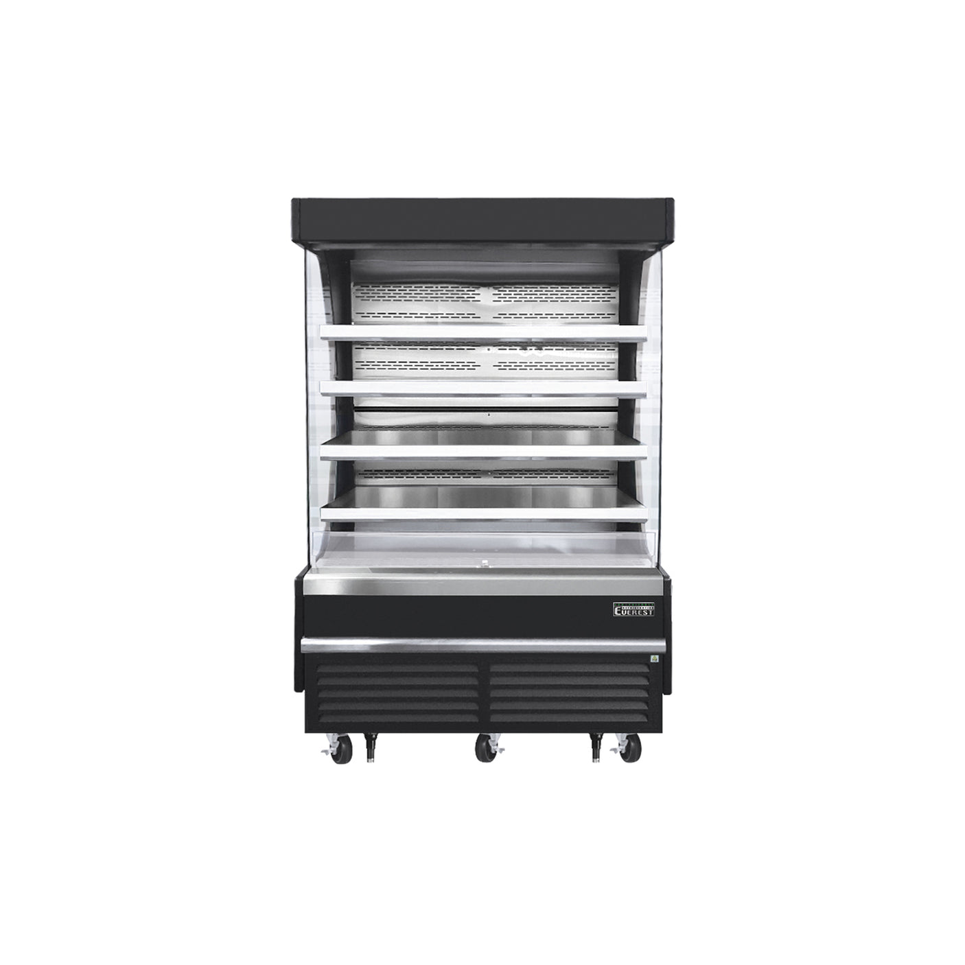 Everest EOMV-60-B-35-T 60" Black 30.2 cu. ft Open Air Merchandiser
