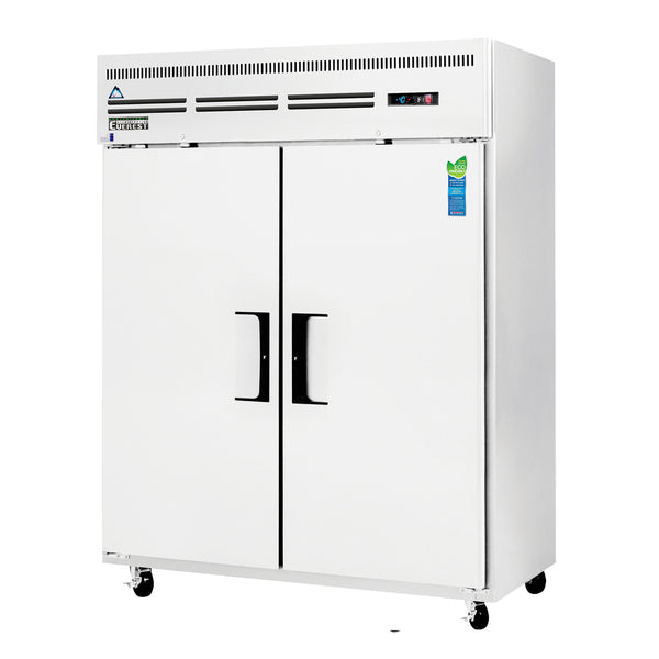 Everest ESWF2 59" Reach-In Freezer with 2 Solid Full Doors, Top Mount, Stainless Steel, 55 cu. ft.