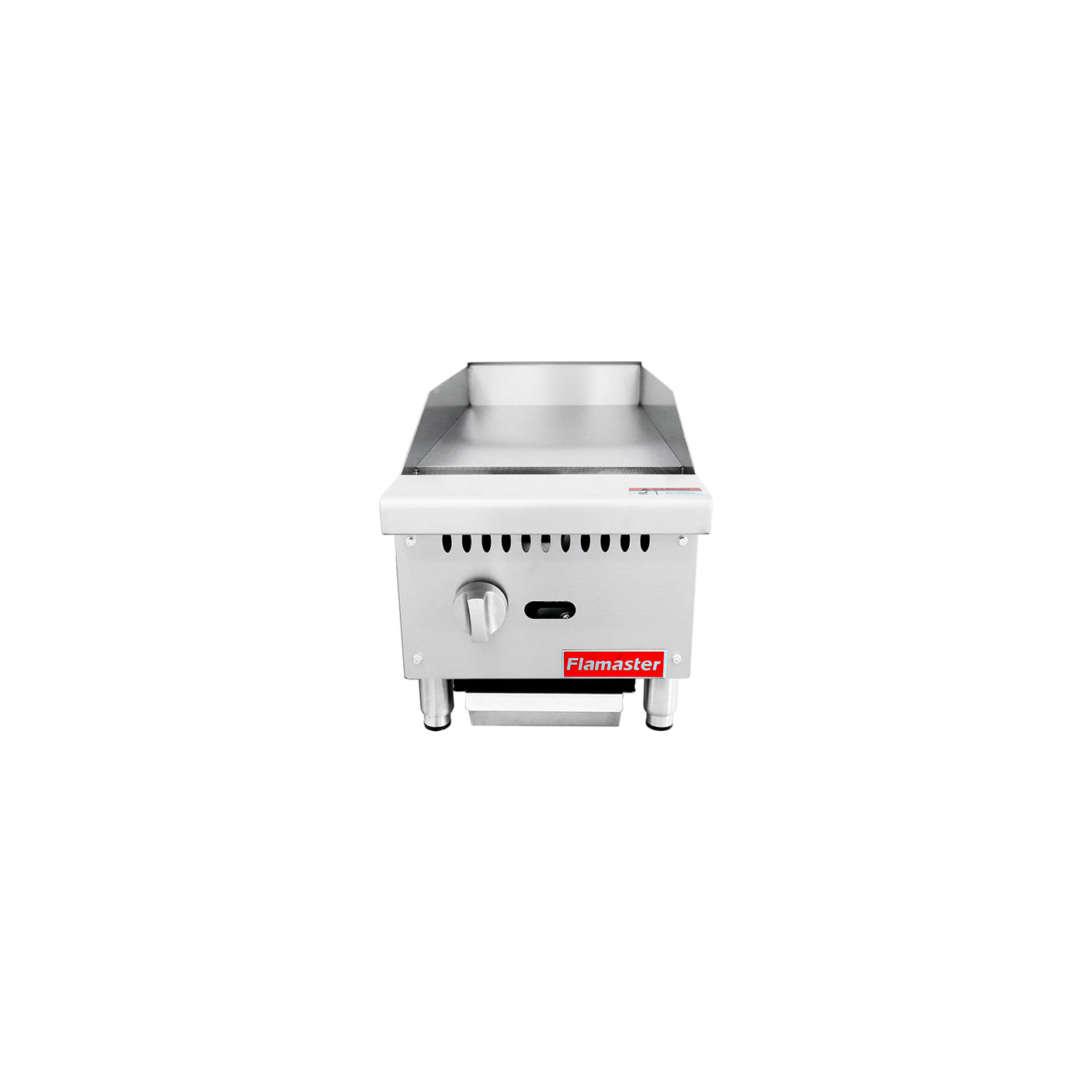 Flamaster FLM-G12-M 12" Countertop Griddle with Manual Control, NG/LPG, 30,000 BTU, 1 Burner