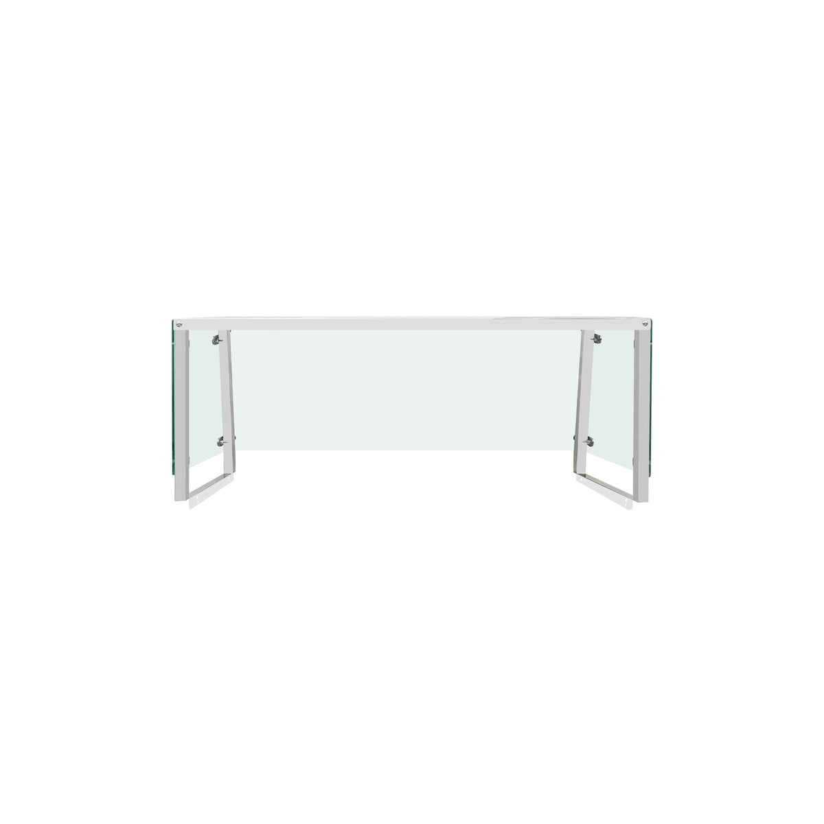 Flamaster FLM-ST3-OSG Trapezoid Sneeze Guard for 3-Pan Steam Table