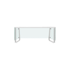 Flamaster FLM-ST3-OSG Trapezoid Sneeze Guard for 3-Pan Steam Table