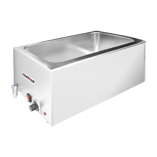 ChefAsst  Electric Countertop Bain Marie with Faucet  ZCK165BT