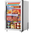 True GDM-07F-HC~TSL01 24 1/8" Black Glass Door Merchandiser Freezer