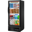 True GDM-10-58-HC~TSL01 24 7/8" Black Refrigerated Glass Door Merchandiser