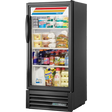 True GDM-10-HC~TSL01 24 7/8" Black Refrigerated Glass Door Merchandiser
