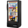 True GDM-10SSL-HC~TSL01 24 7/8" Black Refrigerated Glass Door Merchandiser