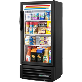 True GDM-10SSL-HC~TSL01 24 7/8" Black Refrigerated Glass Door Merchandiser