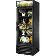 True GDM-23FC-HC~TSL01 Black Glass Door Floral Case Merchandiser
