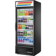 True GDM-26-HC~TSL01 Black Refrigerated Glass Door Merchandiser