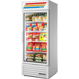 True GDM-26F-HC~TSL01 Black Glass Door Merchandiser Freezer