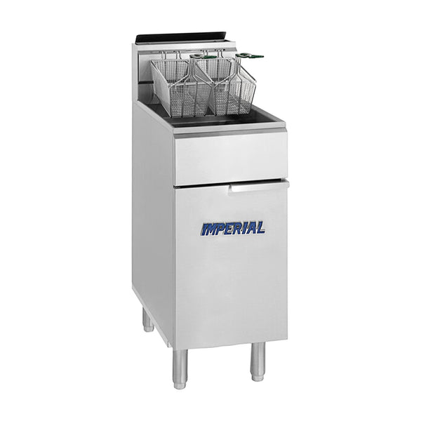 Imperial Range IFS-40LP Liquid Propane 40 lb.Tube Fired Fryer - 105,000 BTU