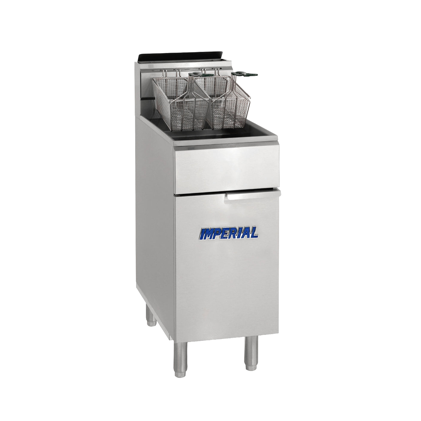 Imperial Range IFS-40NG Natural Gas 40 lb. Tube Fired Fryer - 105,000 BTU