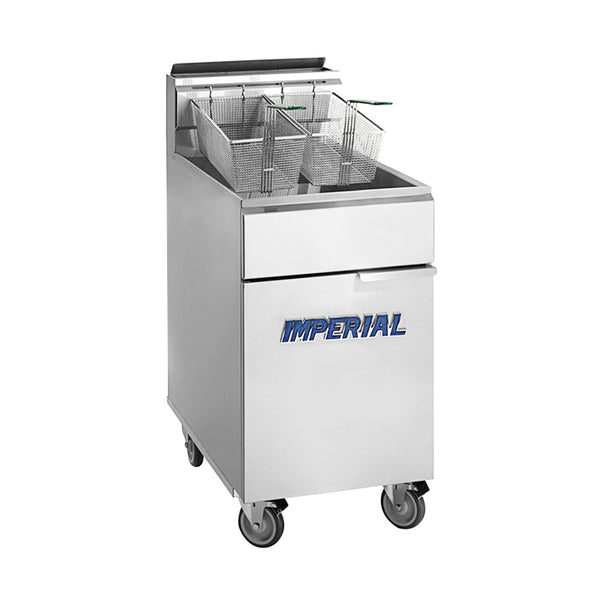 Imperial Range IFS-75LP Liquid Propane 75 lb. Tube Fired Fryer - 175,000 BTU