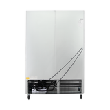 Chumart  53 15/16" Reach-In Freezer with Double Solid Doors, Bottom Mount, Stainless Steel, 49 cu. ft.