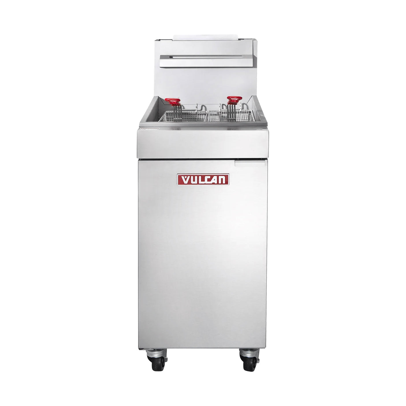 Vulcan LG300-LP 35-40 lb. Liquid Propane Floor Fryer - 90,000 BTU