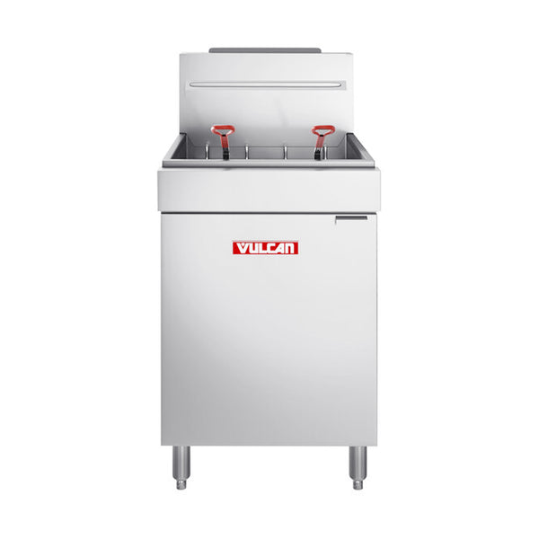 Vulcan LG500-1 65-70 lb. Natural Gas Floor Fryer - 150,000 BTU